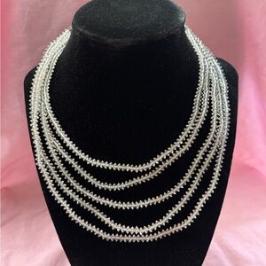 Vin crystal bead Necklace. My mama’s originally.